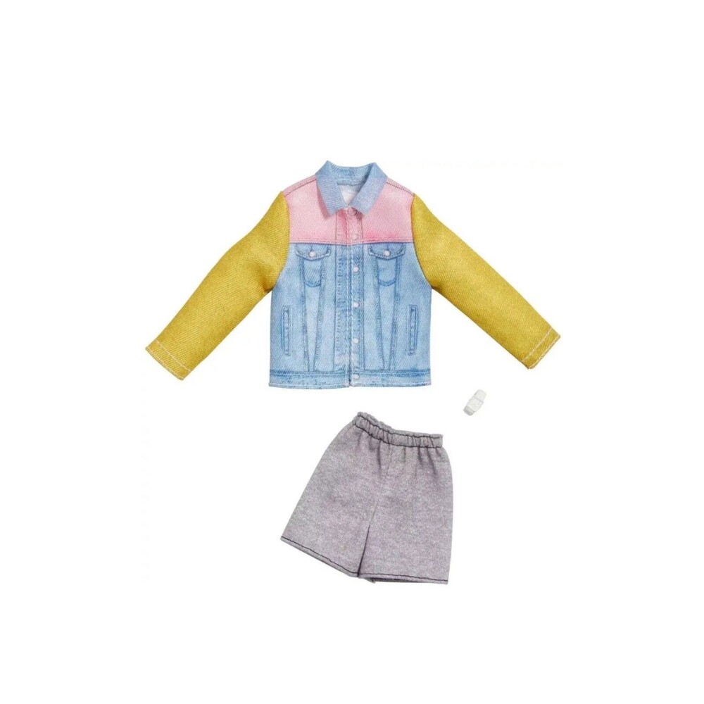 Barbie Doll Fashion Pack - Long Sleeve Denim Jacket for Ken NEW NIP Mattel Toy